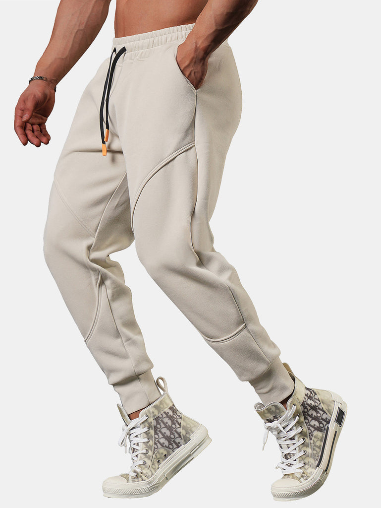 Man Split Cropped Joggers